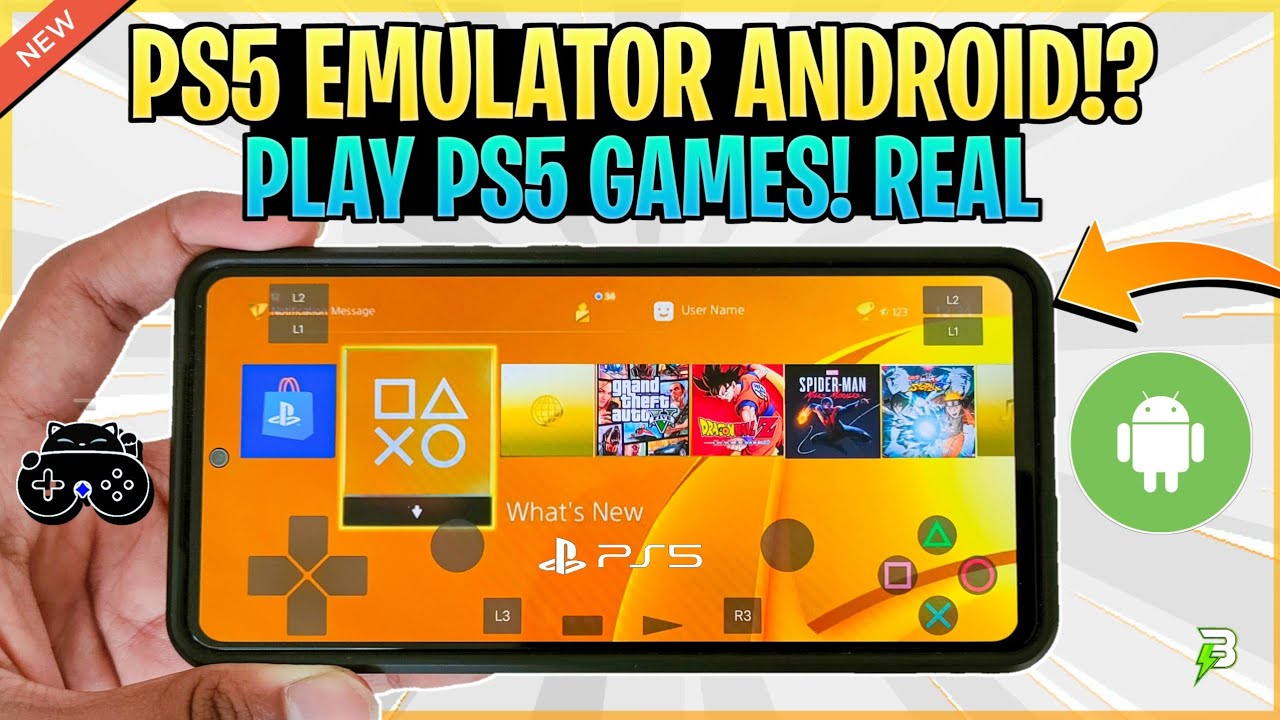 НОВИНКА! 🔥 ИГРАЙТЕ ВО ВСЕ ИГРЫ ДЛЯ PS5 НА ANDROID | ЭМУЛЯТОР PS5 ДЛЯ ANDROID!? С ГЕЙМПЛЕЙЕМ (ОБЛА...