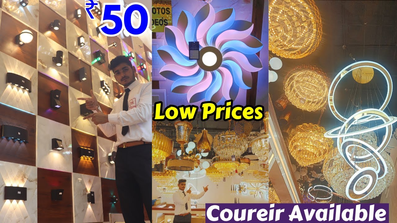 Cheap & Best Decorative Light Market in Hyderabad ₹ 50 Fancy Lights Hanging Lights Modern Chandelier