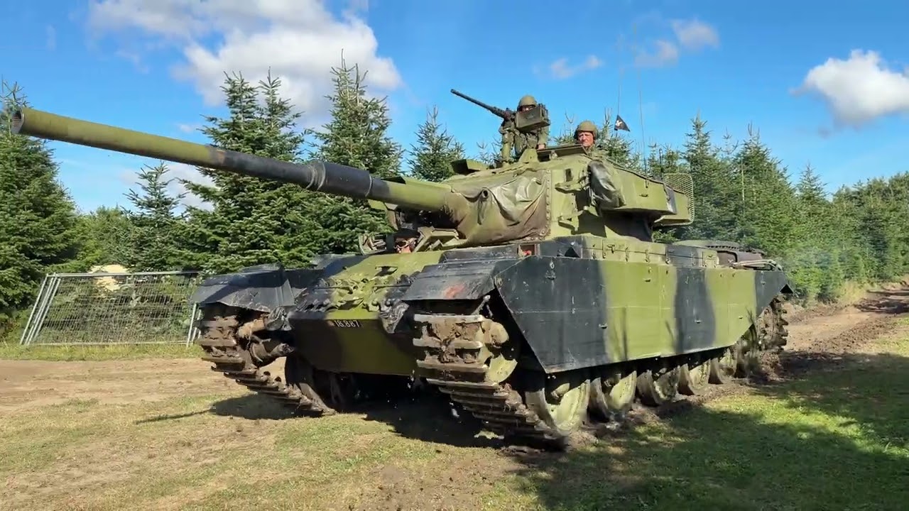 Tanks and armored vehicles at Military days 2025