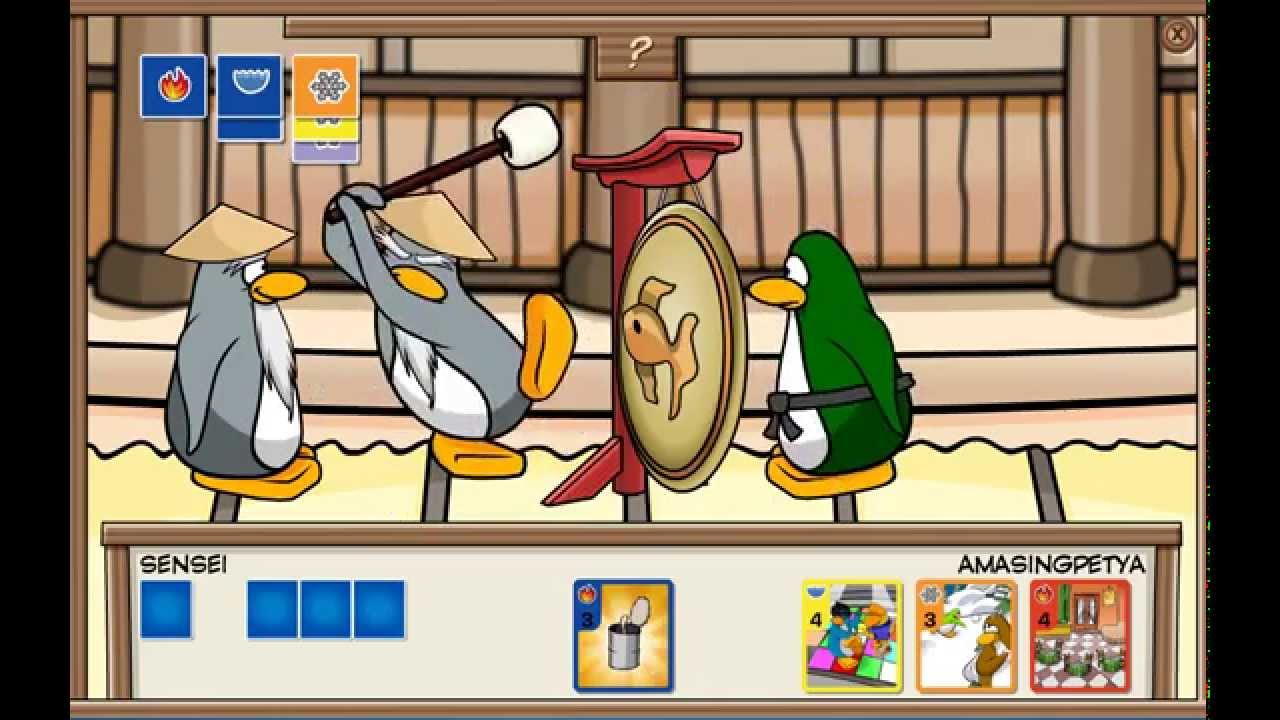 Club Penguin - Sensei Power Card Stamp - HD
