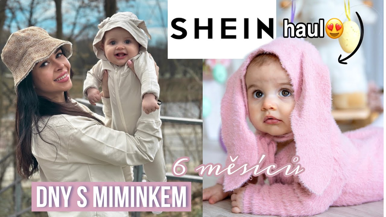 SHEIN HAUL 🛍️ ZAČÍNÁM CVIČIT 🏋️ NAŠE DNY S MIMINKEM (6 měsíců) 👶🏼 | VLOG
