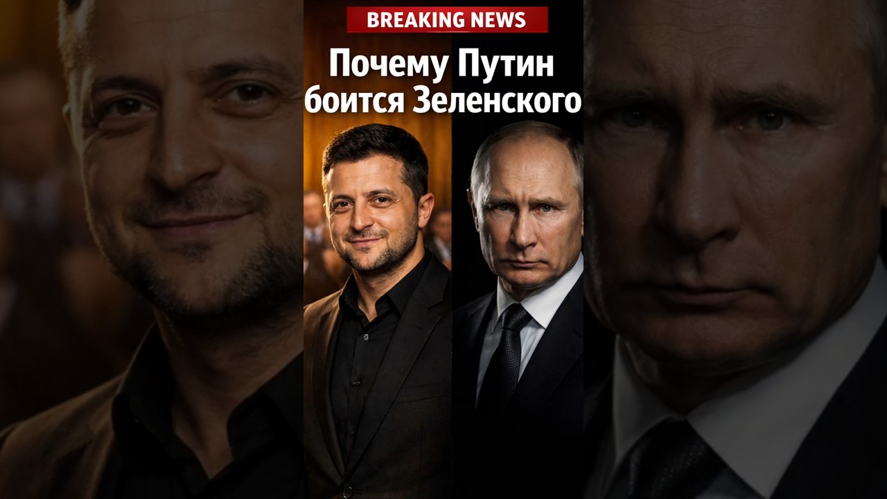 Почему Путин боится Зеленского?