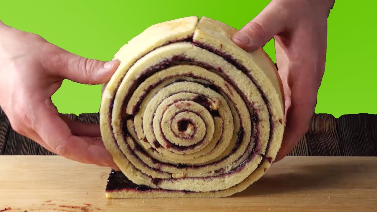 ¡Este pastel enrollado sabe a sinfonía!