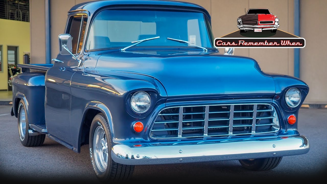 1956 Chevrolet 3100 Pickup Truck Restomod FOR SALE Small Block Automatic with Overdrive