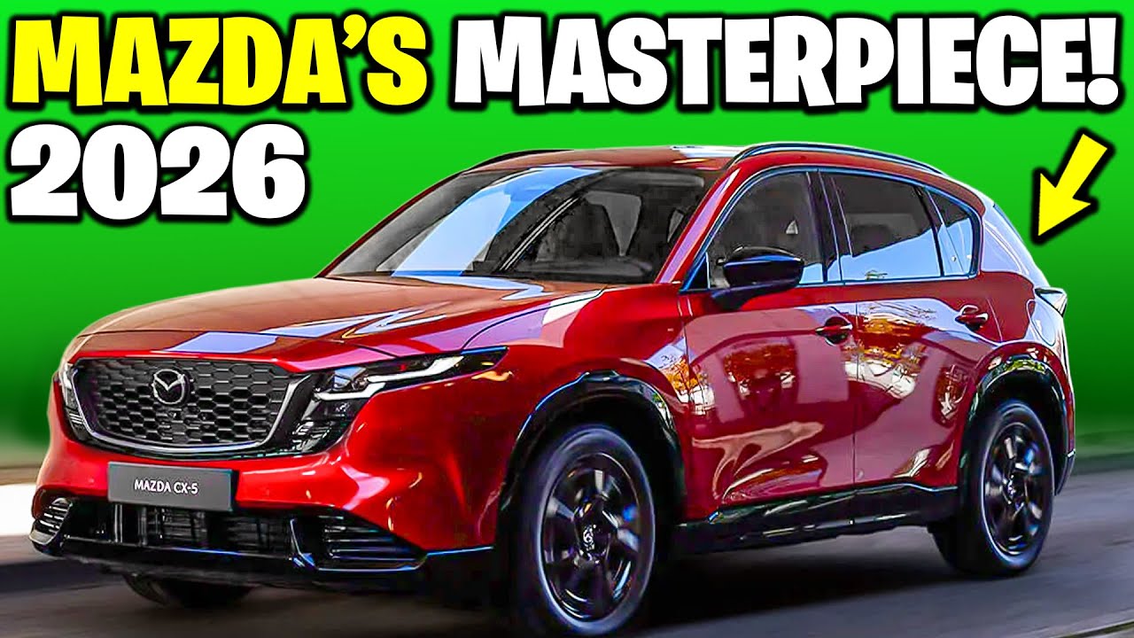 Все 7 НЕВЕРОЯТНЫХ обновлений Mazda CX-5 2026 года подробно описаны!