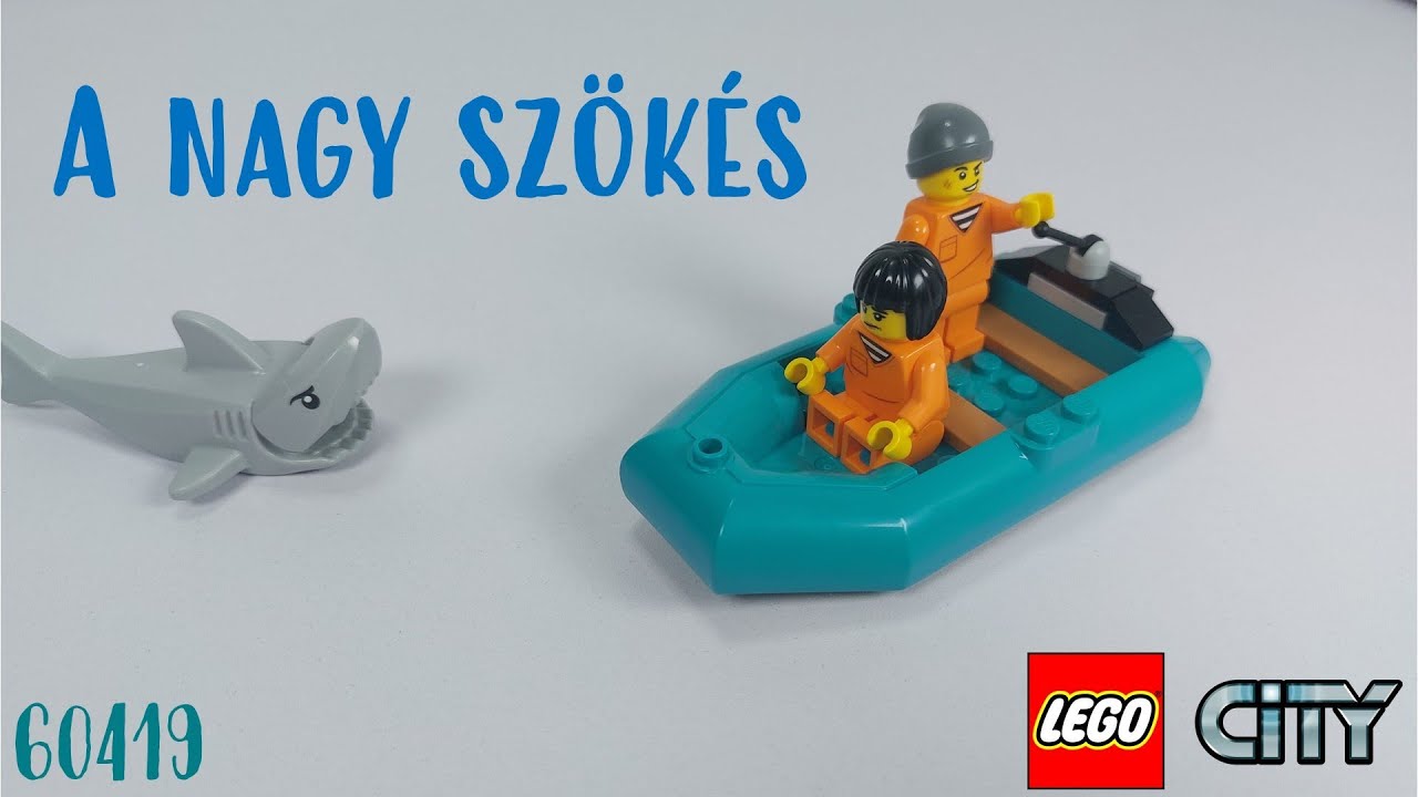 A Szikla modern változata! - LEGO 60419 -Police Prison Island #lego #review
