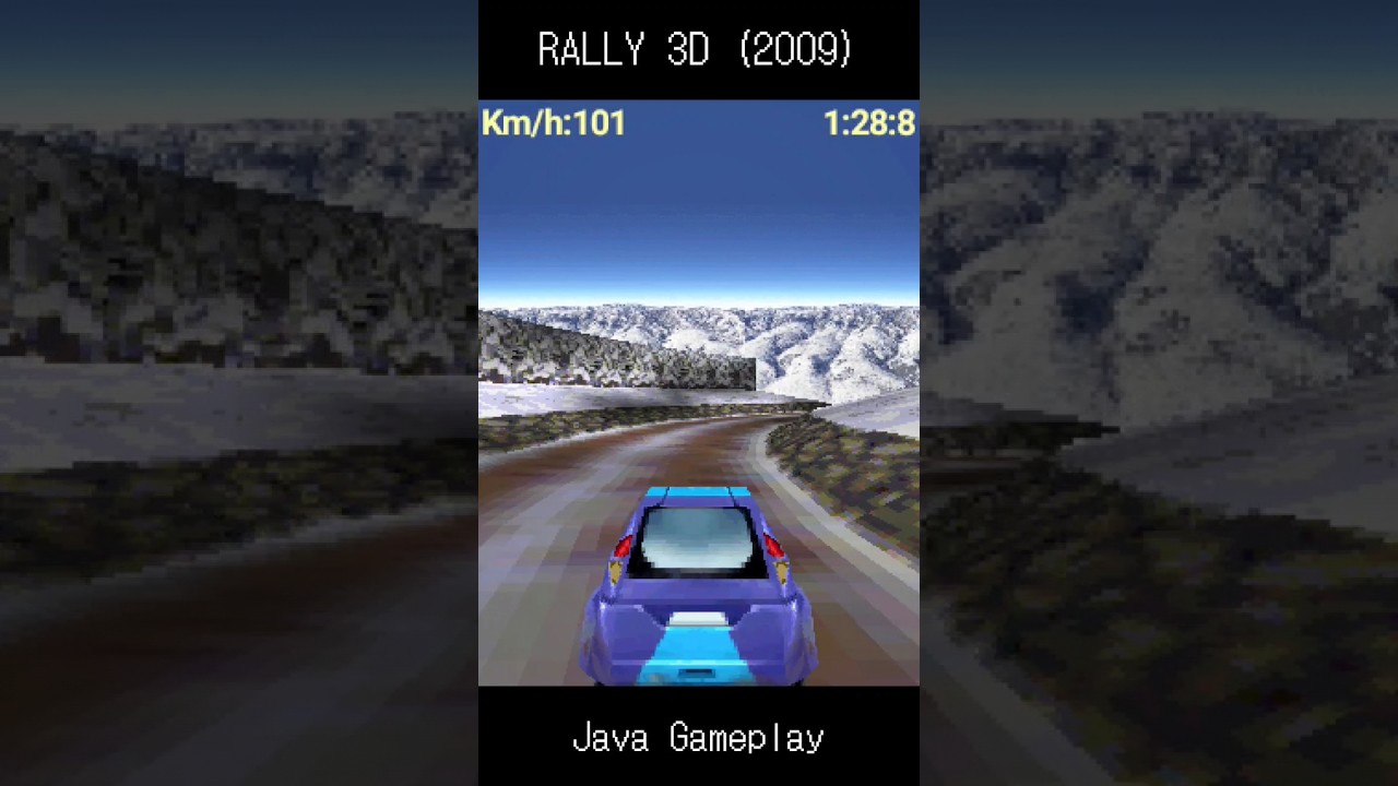 Rally 3D (2009) &bull; Java Gameplay #games #play #игры #gameplay #gaming #nostalgia #nokia