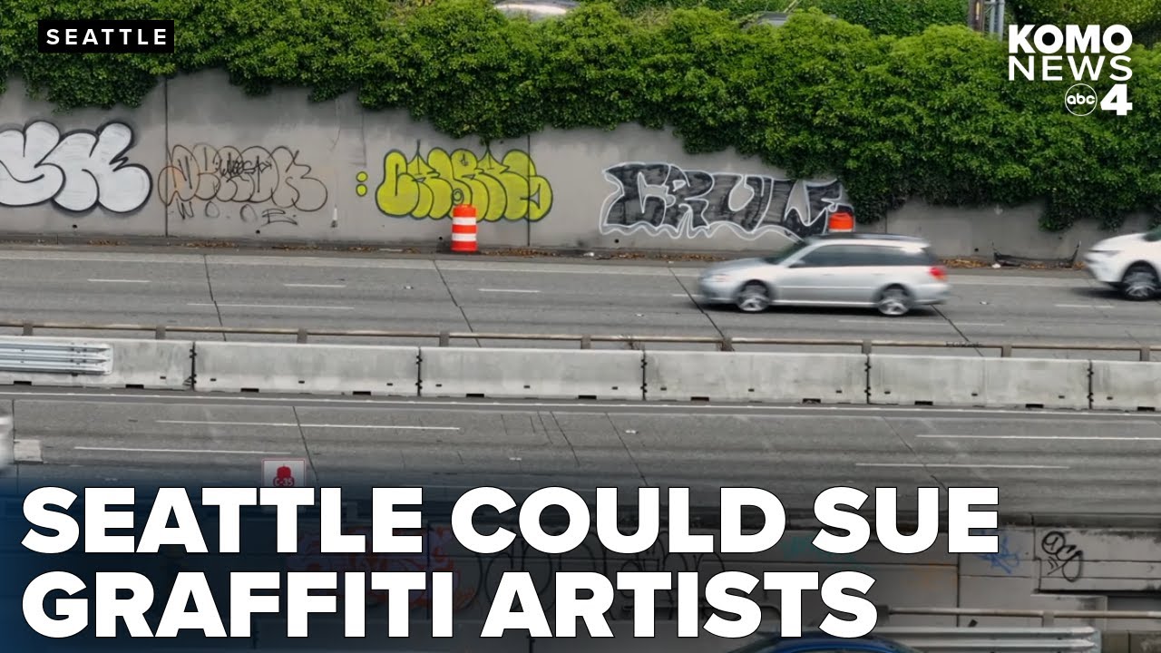 Seattle may soon start suing graffiti taggers for clean-up costs