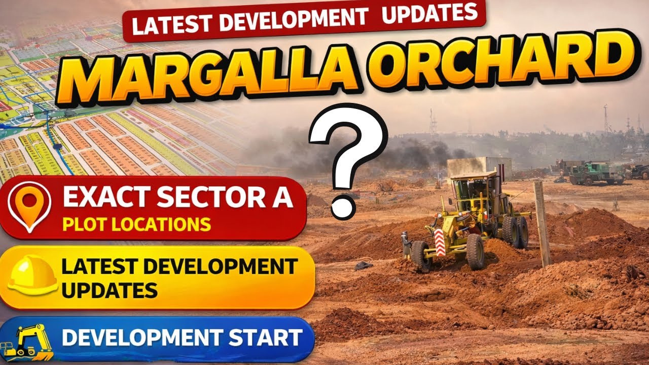 Margalla Orchards Park Road Islamabad Latest Site Visit | DHA Margalla Orchard Islamabad | Ramadan
