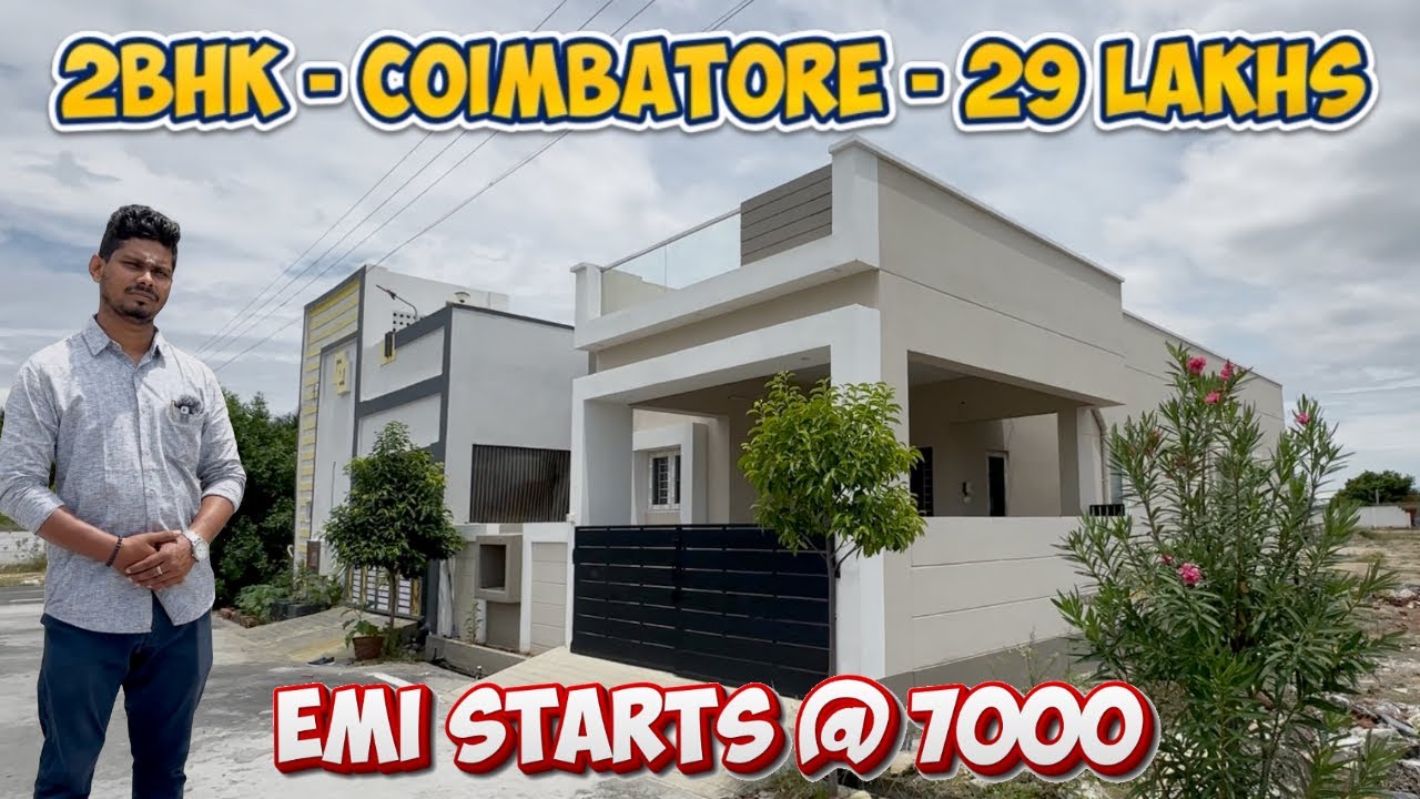 House and Land for sale in Coimbatore, Karumathampatti | Gated community with Amenities | DTCP site