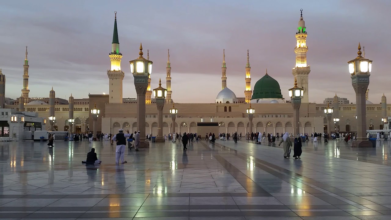 أذان المغرب من المسجد النبوي | 24 ربيع الأول 1439 | للشيخ أسامة الأخضر