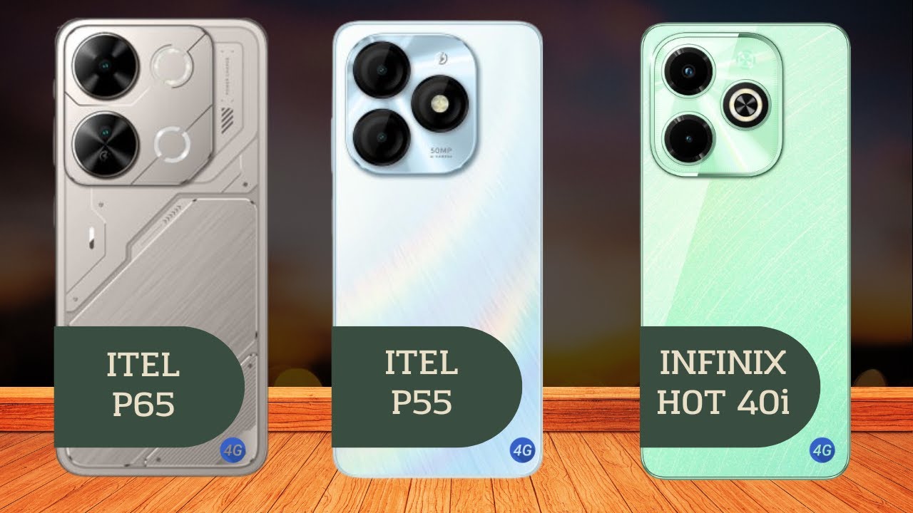 Itel P65 vs Itel P55 vs Infinix Hot 40i