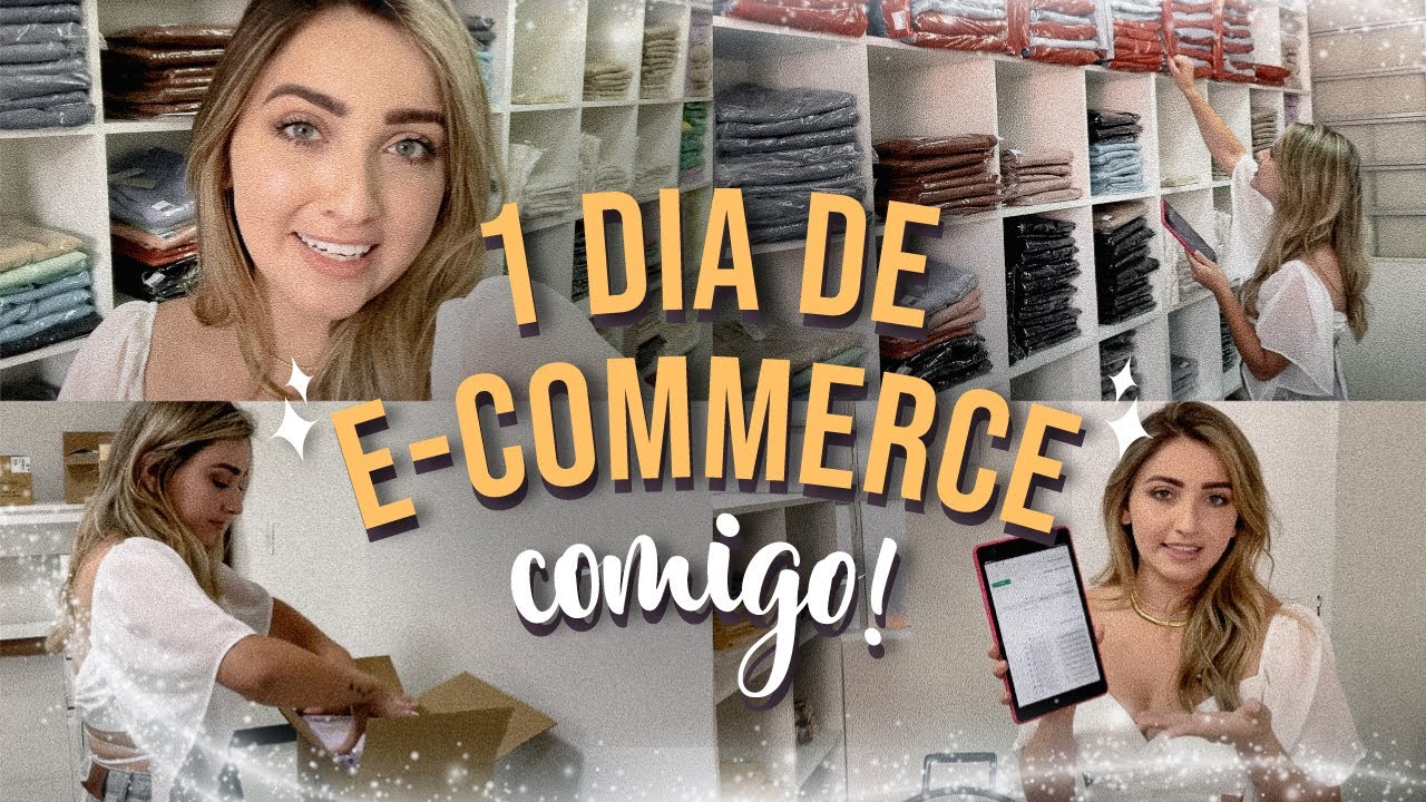 VLOG: um dia comigo na minha loja virtual