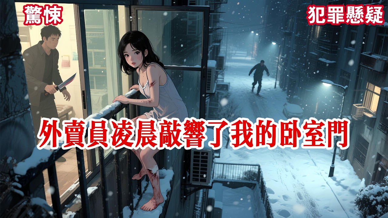 【完结】凌晨点了份外卖，让外卖员不要敲门放门口。迷迷糊糊间，听见房门被敲响的声音。我瞬间惊醒。因为他敲的，是我卧室的门。#有声小说 #小说 #悬疑 #助眠