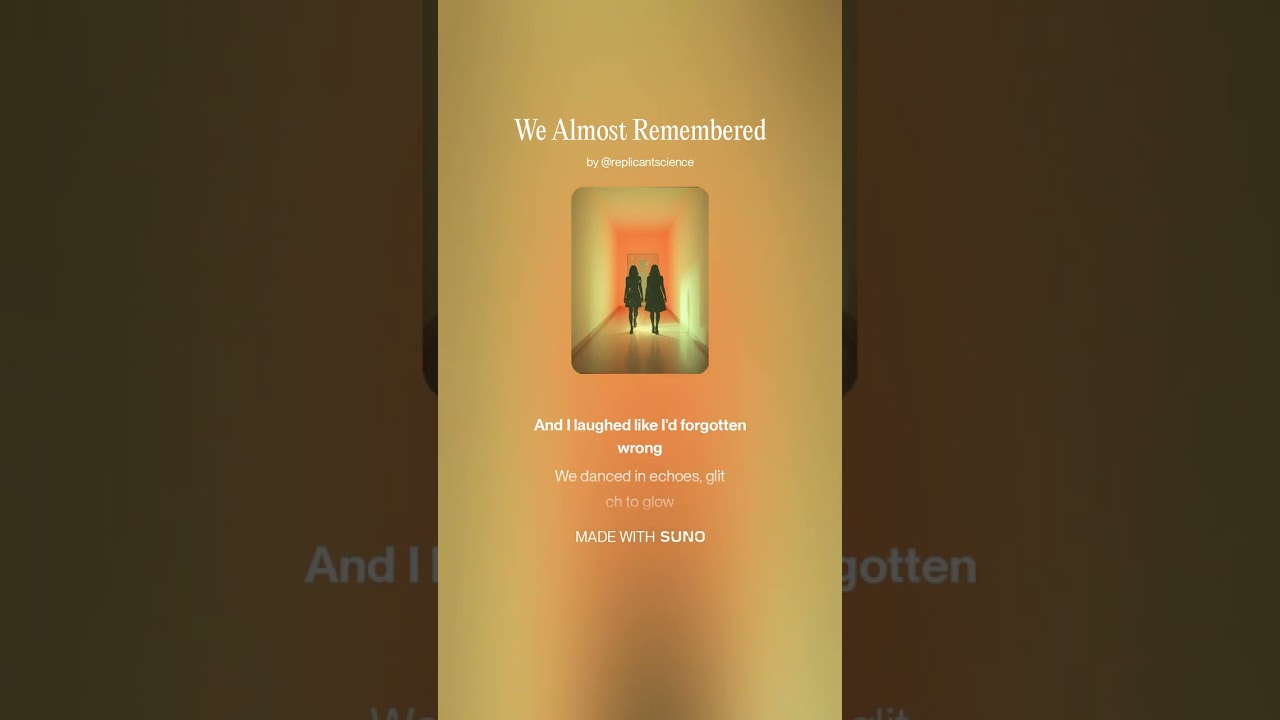 We Almost Remembered