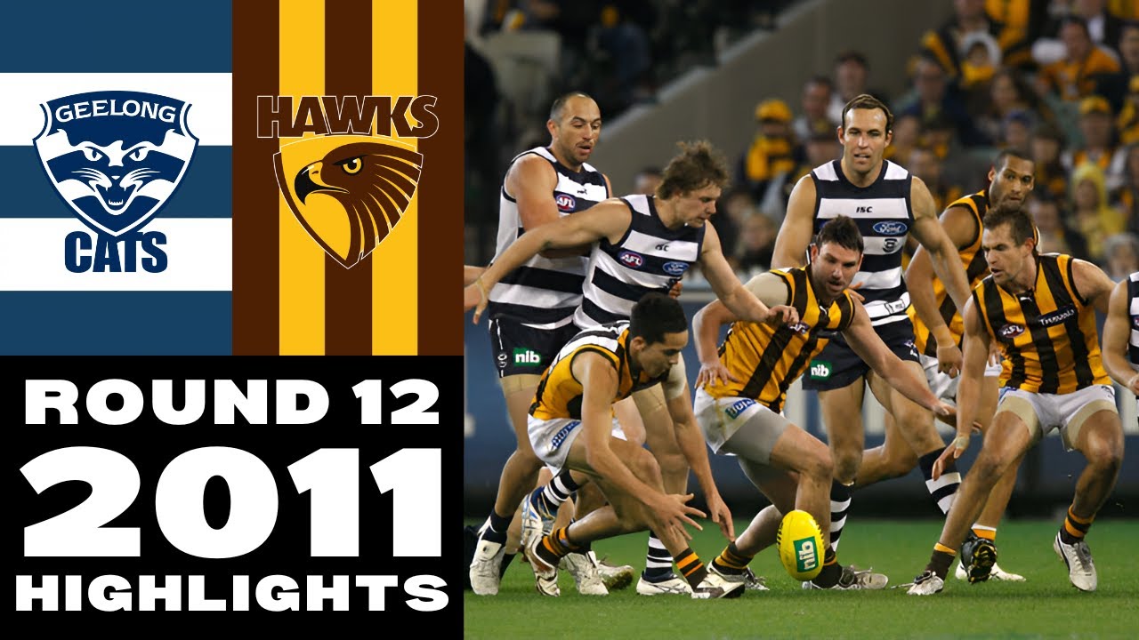 Geelong Cats vs Hawthorn Hawks | Round 12, 2011 | Match Highlights