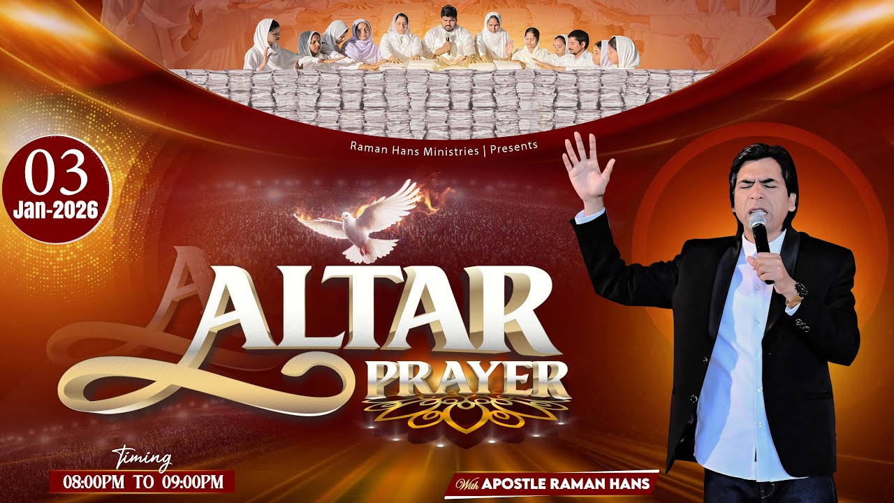 Daily Altar Prayer | With:- Apostle Raman Hans | Raman Hans Ministries | 03-Jan-2026