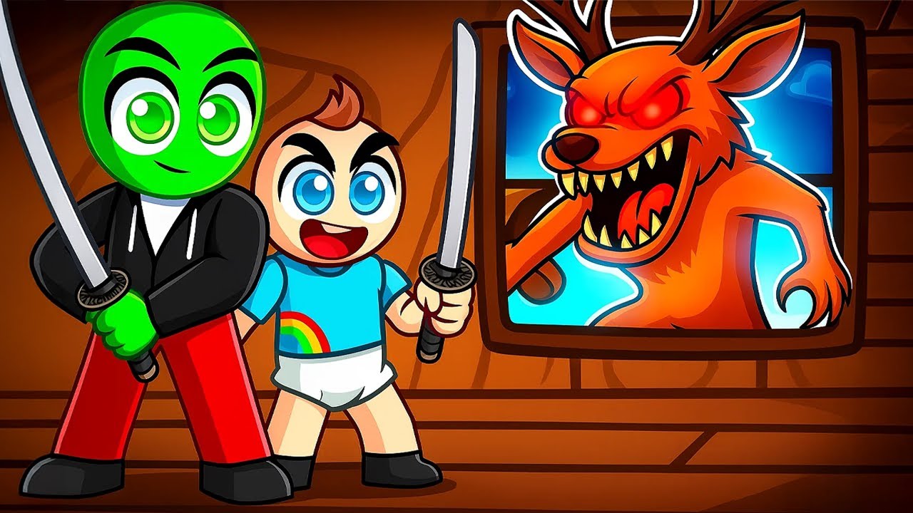 CAŁE PALIONOWO W LESIE VS STRASZNY PORT&Oacute;W W ROBLOX! (99 nocy)