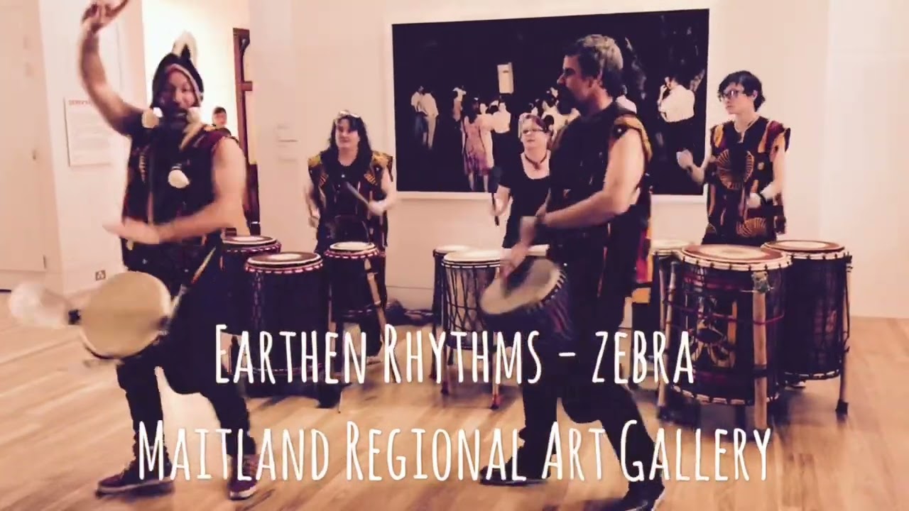 Zebra Djembe Rhythm