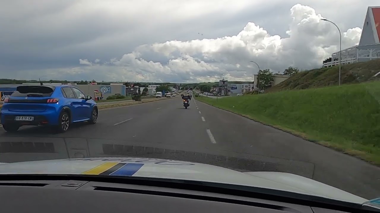 Leçon de circulation permis moto 2026