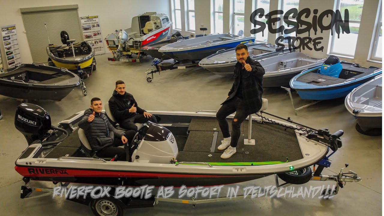 Riverfox Angelboote ab sofort in Deutschland! Exklusiv bei sessionstore.de! #bassboat #angelboot
