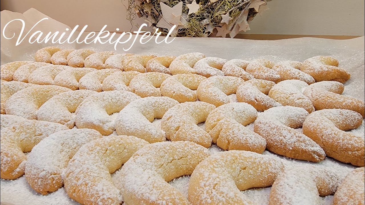 Easy Vanillekipferl Recipe | Authentic German Vanilla Cookies