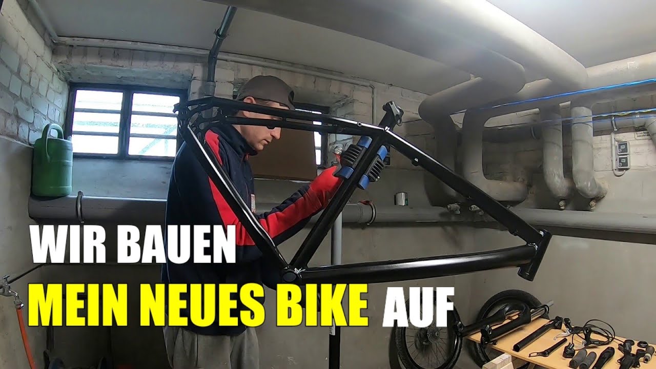 Ein komplettes Fahrrad aufbauen / Bike Building 🚴  vom Start zum Ziel | E-Bike Unikat