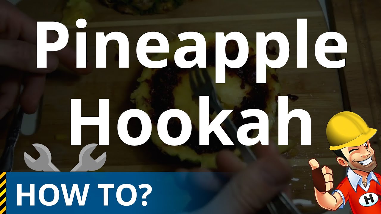 How to Make Pineapple Fruit Bowl / Head Hookah