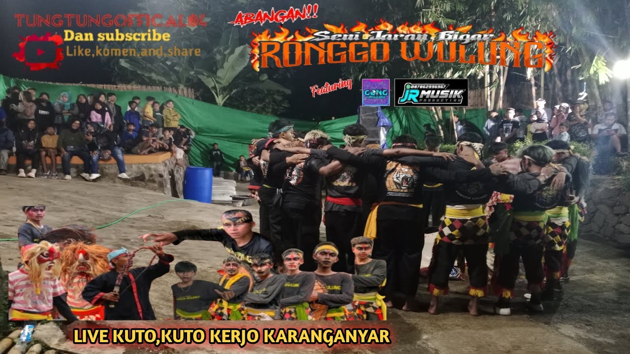 👺SENI REOG RONGGO WULUNG‼️LIVE KUTO, KUTO KERJO, KARANGANYAR