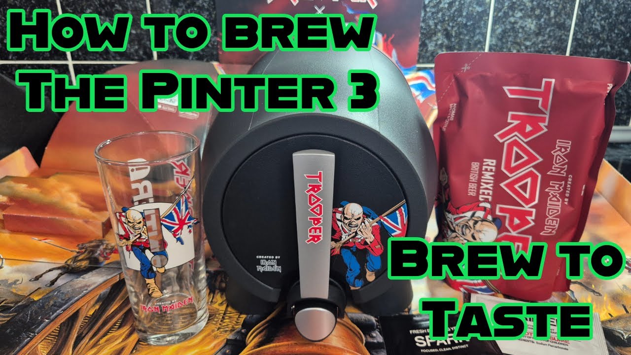 How to Brew The Pinter including Tapping | Trooper x Pinter | Iron Maiden