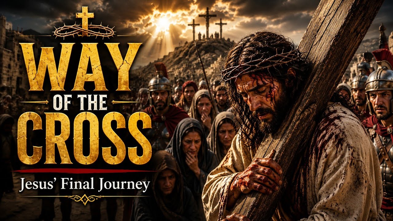 Jesus Christ Crucifixion | The Final Hours of Jesus | The Way of the Cross#jesuschrist 