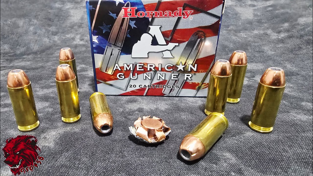 ПОТРЯСАЮЩАЯ ЭФФЕКТИВНОСТЬ: Патрон 10 мм Hornady American Gunner оправдывает ожидания! @oso4586
