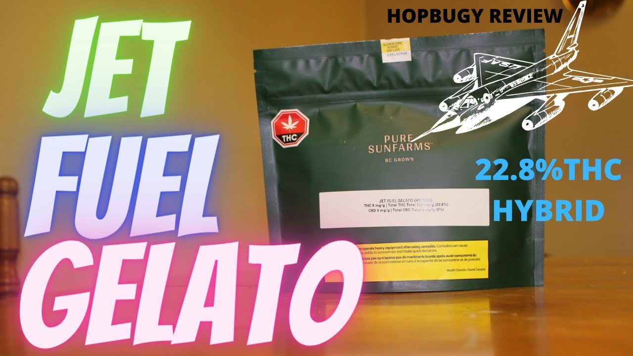 Jet Fuel Gelato by Pure Sunfarms REVIEW