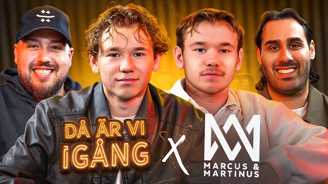 DÅ ÄR VI IGÅNG: MARCUS & MARTINUS SJUKA LIV