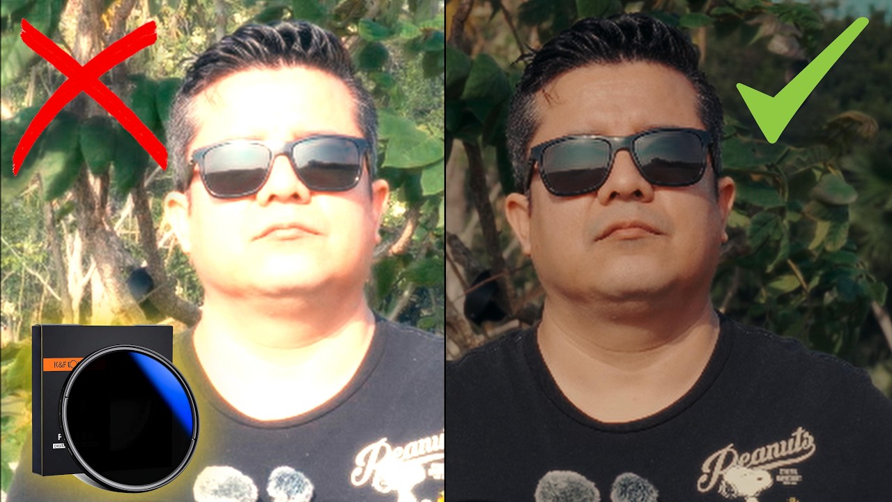 Filtro K&f Concept Densidad Neutra Variable Nd2-nd400 / Filtro ND económico / Filtro polarizado