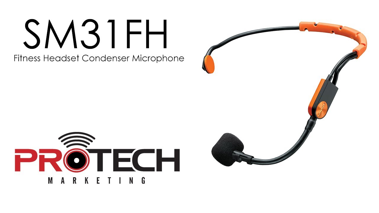 Shure SM31FH &mdash; фитнес-гарнитура с микрофоном