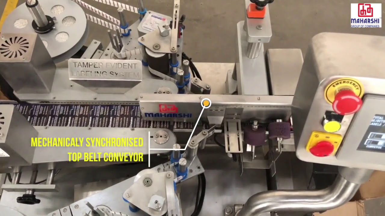 TAMPER EVIDENT LABELLER | SECURITY SEAL LABELING MACHINE