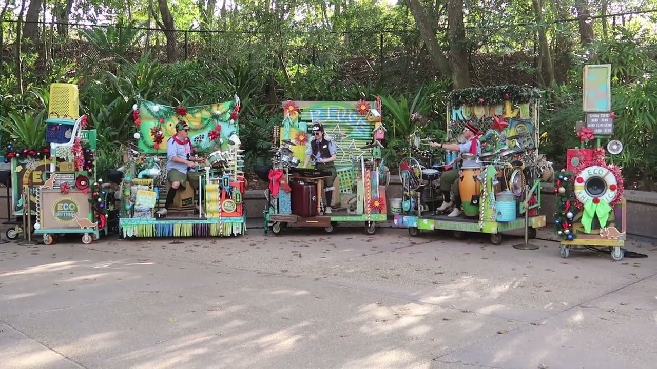 2025 Ecorhythmics Full Show Walt Disney World Animal Kingdom