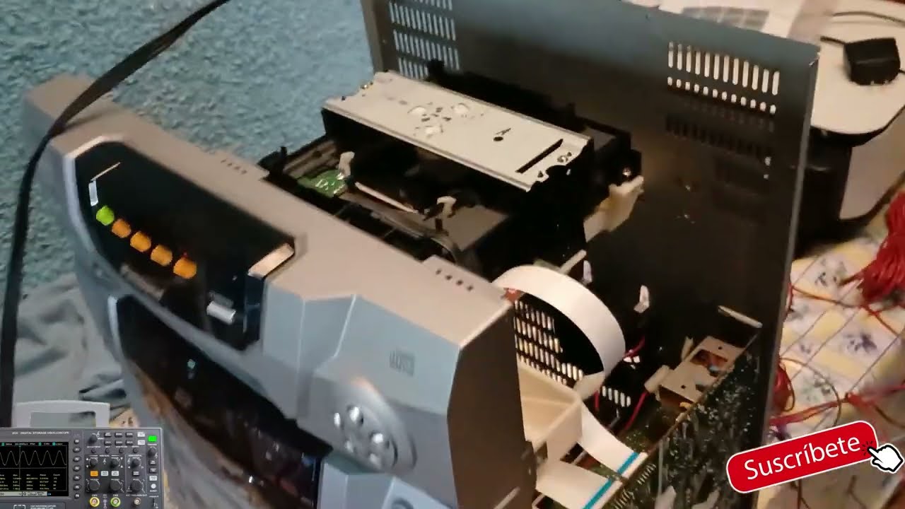 REPARACION DE UN MODULAR PANASONIC SA-HM995 DESPUES DE UN MAL TRABAJO EN OTRO TALLER