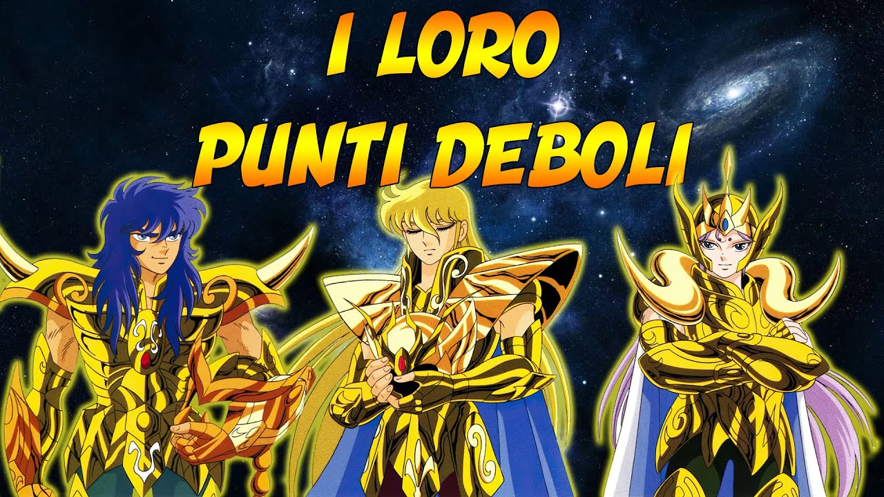 Il punto debole di ciascun Cavaliere d'Oro