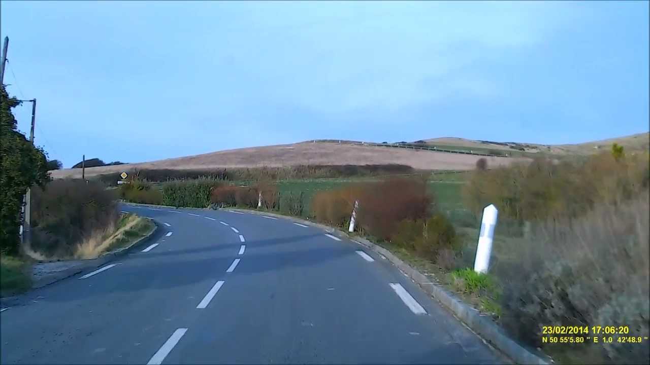 Escalles vers Sangatte par Cap Blanc Nez