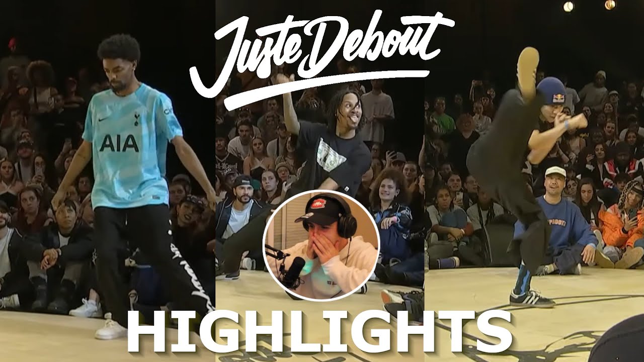 REACTING to the BEST moments of HIPHOP Juste Debout Gold 2023 BATTLES