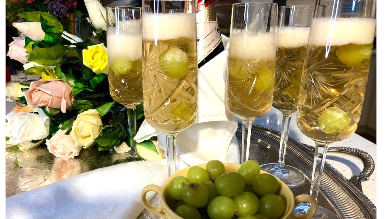 Jellied Champagne Flutes, New Years or any Special Occasion