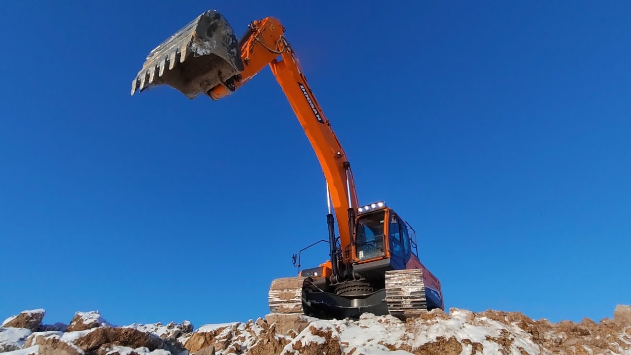 DOOSAN DX 360 LCA . Минусы при эксплуатации в зимний период.