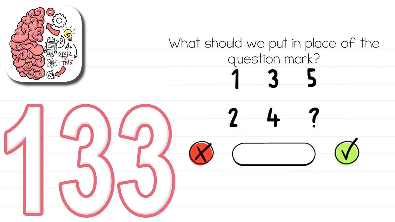 Brain Test Level 133 Walkthrough