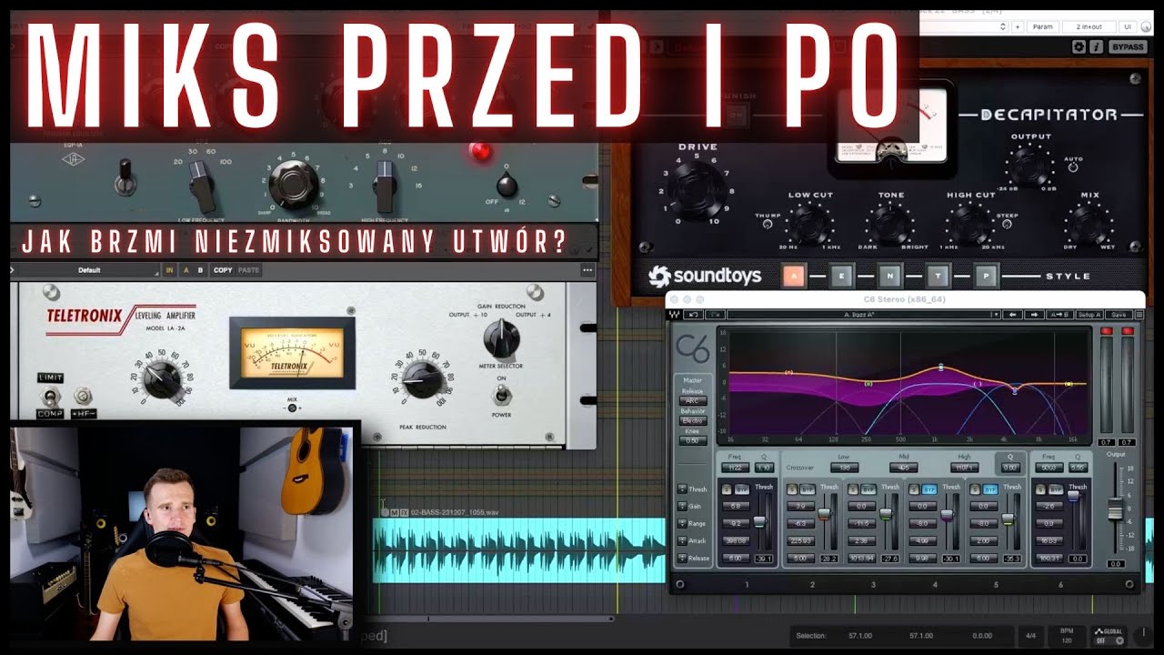Jak brzmi niezmiksowany utwór? || #5 MIKS przed i po || FunkyMuppets - Cosmic girl