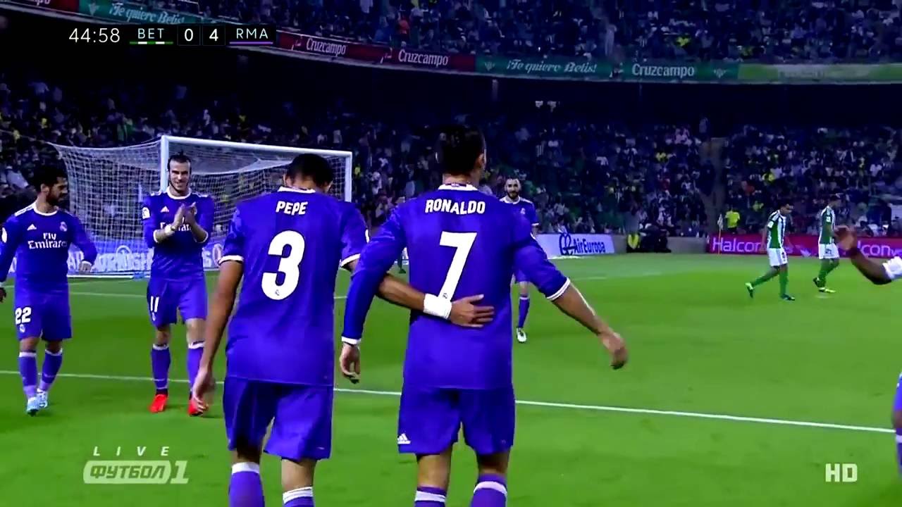 Cristiano Ronaldo vs Real Betis HD Away 15 10 2016