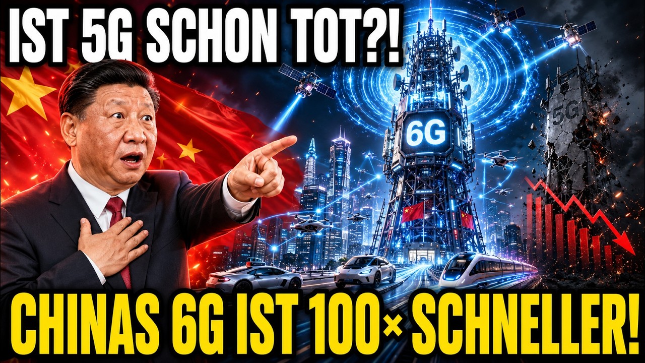 Chinas neuer 6G-Durchbruch ver&auml;ndert ALLES &ndash; 100&times; schneller als 5G!