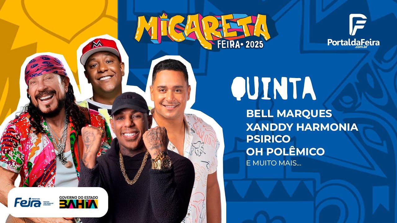 Micareta de Feira Ao Vivo - Quinta 01.05.2025