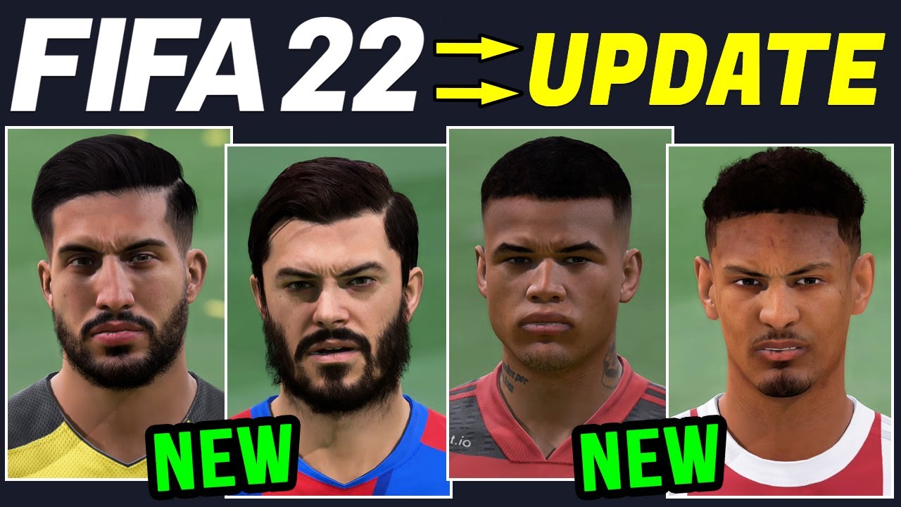 FIFA 22 NEWS | ALL 24 NEW & UPDATED REAL FACES IN TITLE UPDATE #3